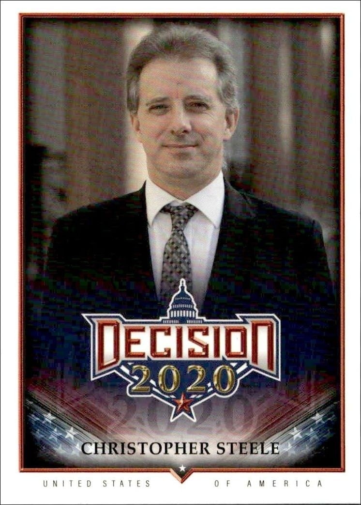 Christopher Steele 2020 Leaf Decision Series 2 #641 Other Non-Sport Trading Card - Front 2020 Leaf Decision Series 2 Christopher Steele #641 other non-sport trading card front