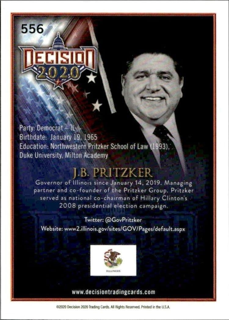 J.B. Pritzker - Back