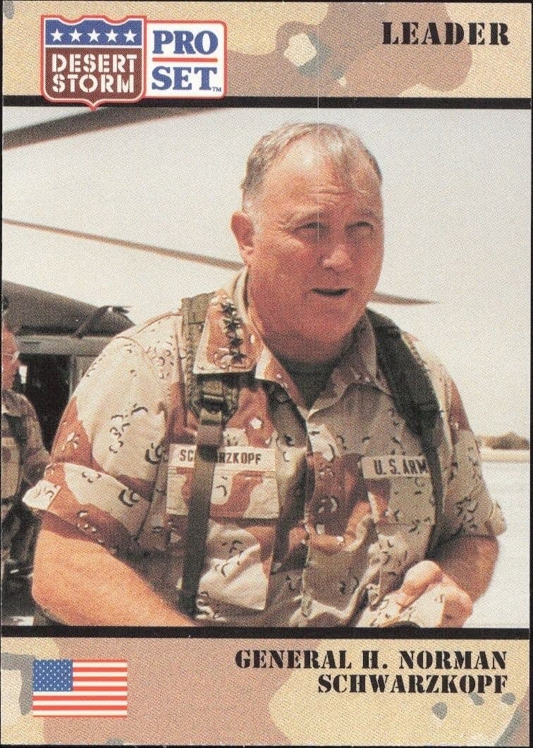 General H. Norman Schwarzkopf - Front