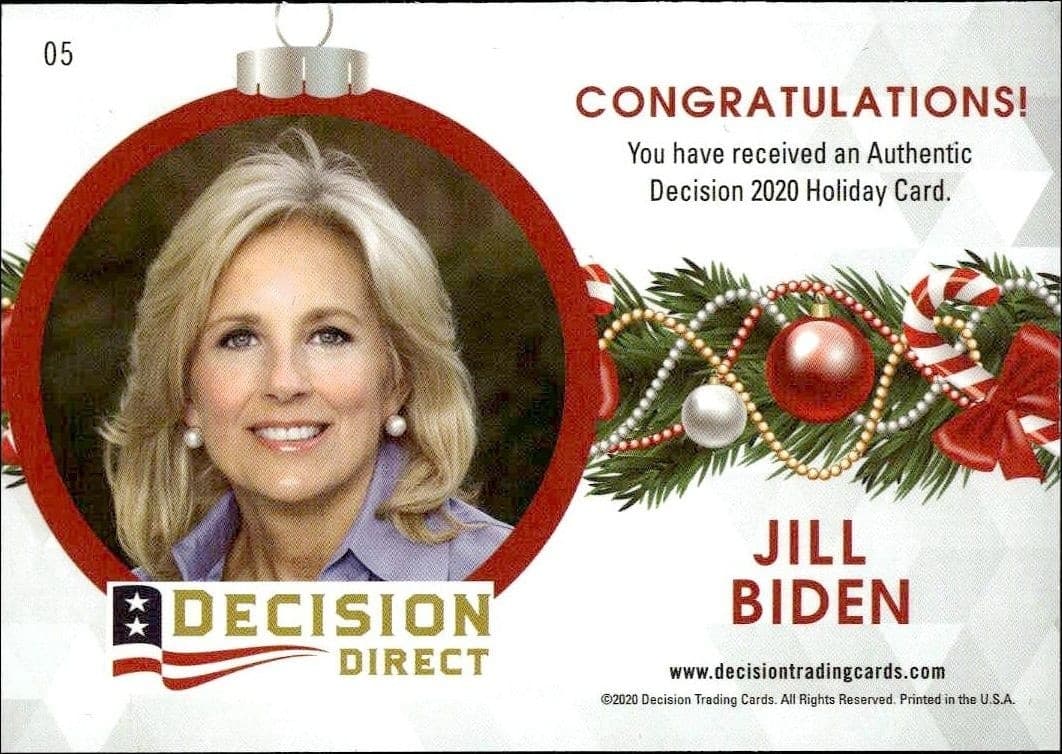 Jill Biden - Back