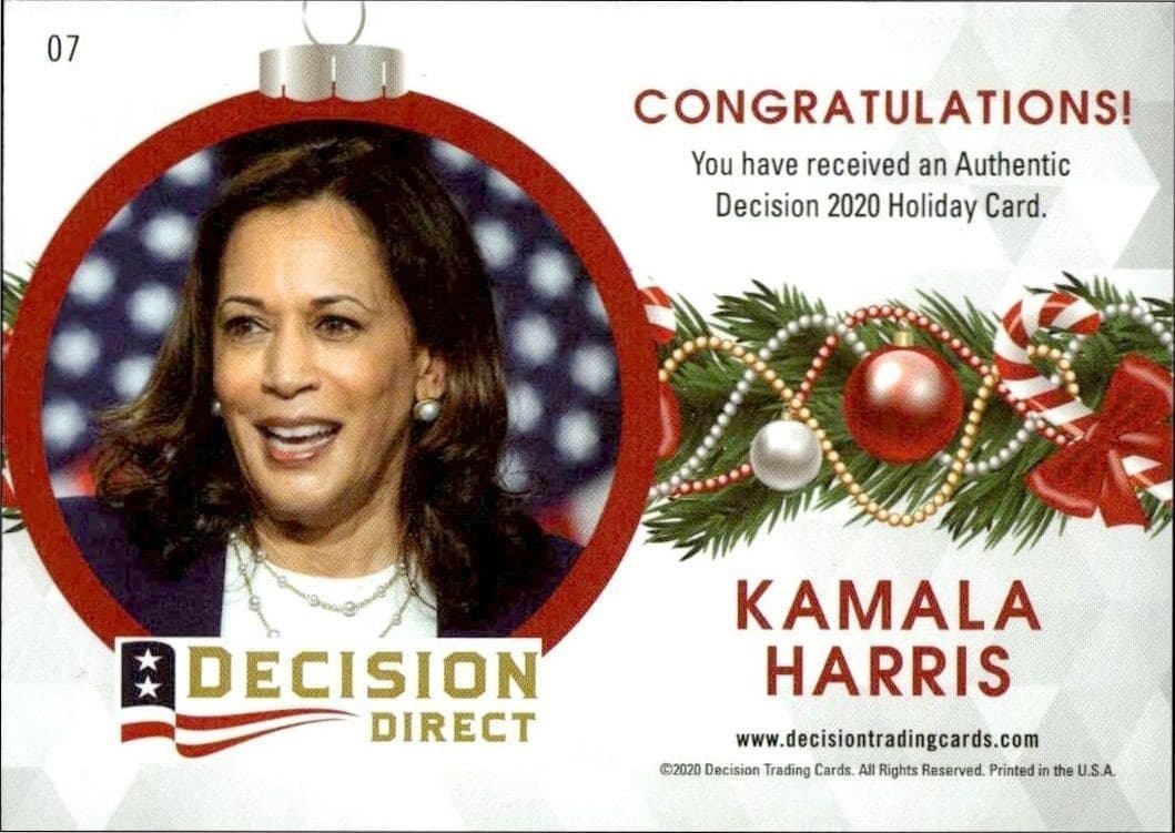 Kamala Harris - Back