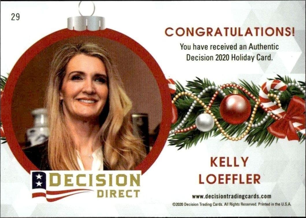 Kelly Loeffler - Back