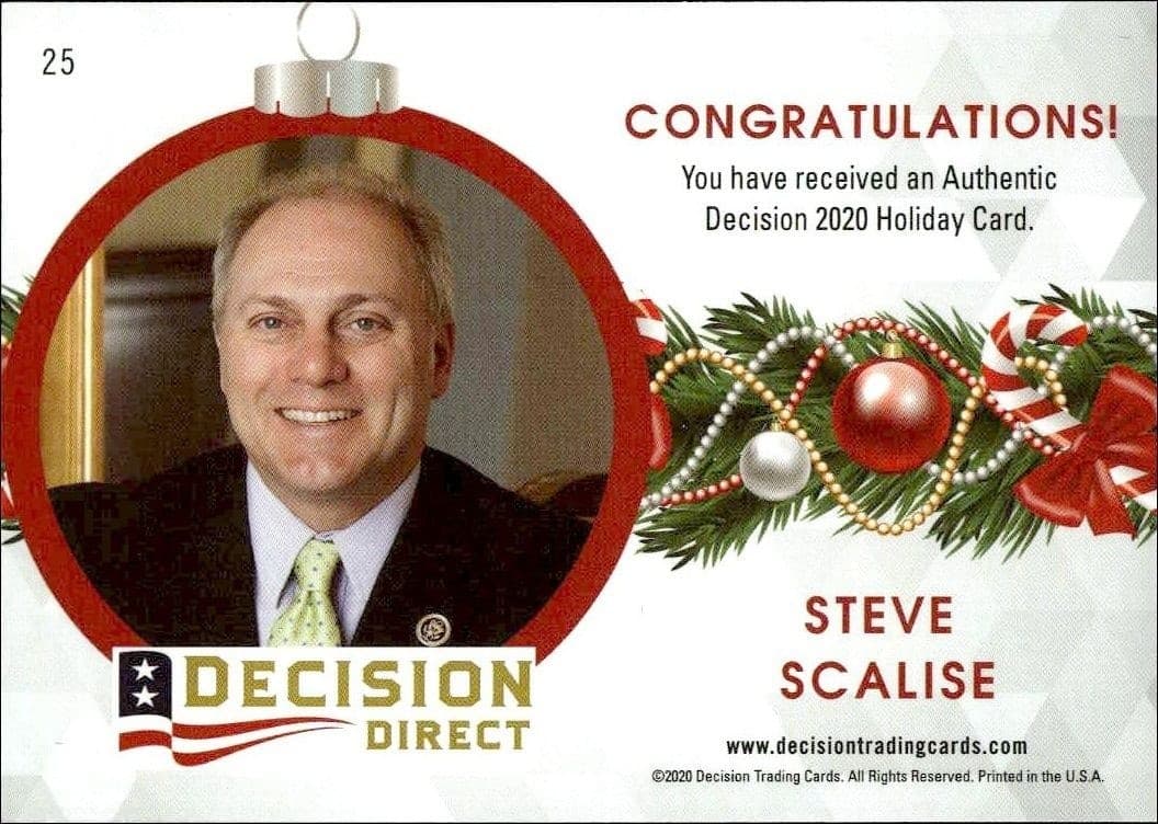 Steve Scalise - Back