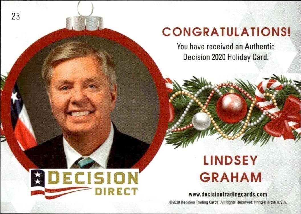 Lindsey Graham - Back