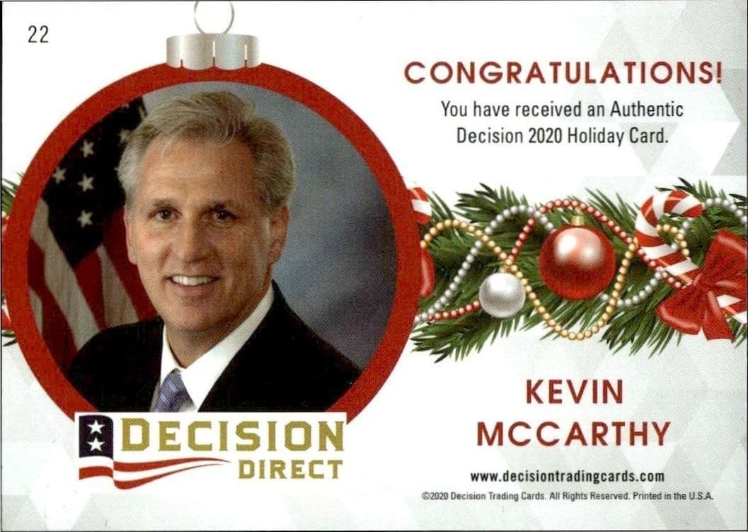 Kevin McCarthy - Back