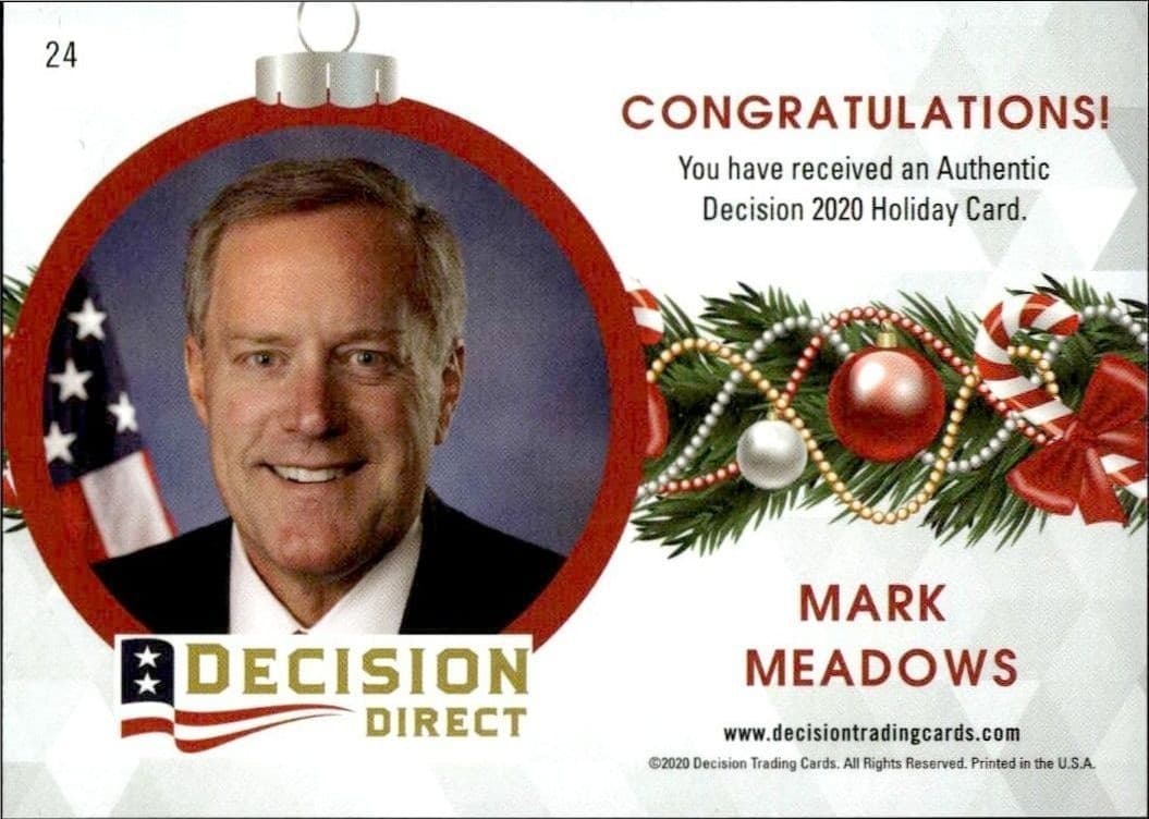 Mark Meadows - Back