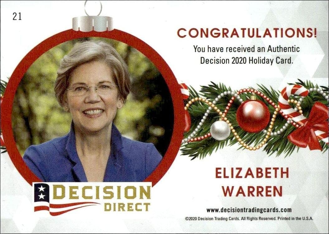 Elizabeth Warren - Back