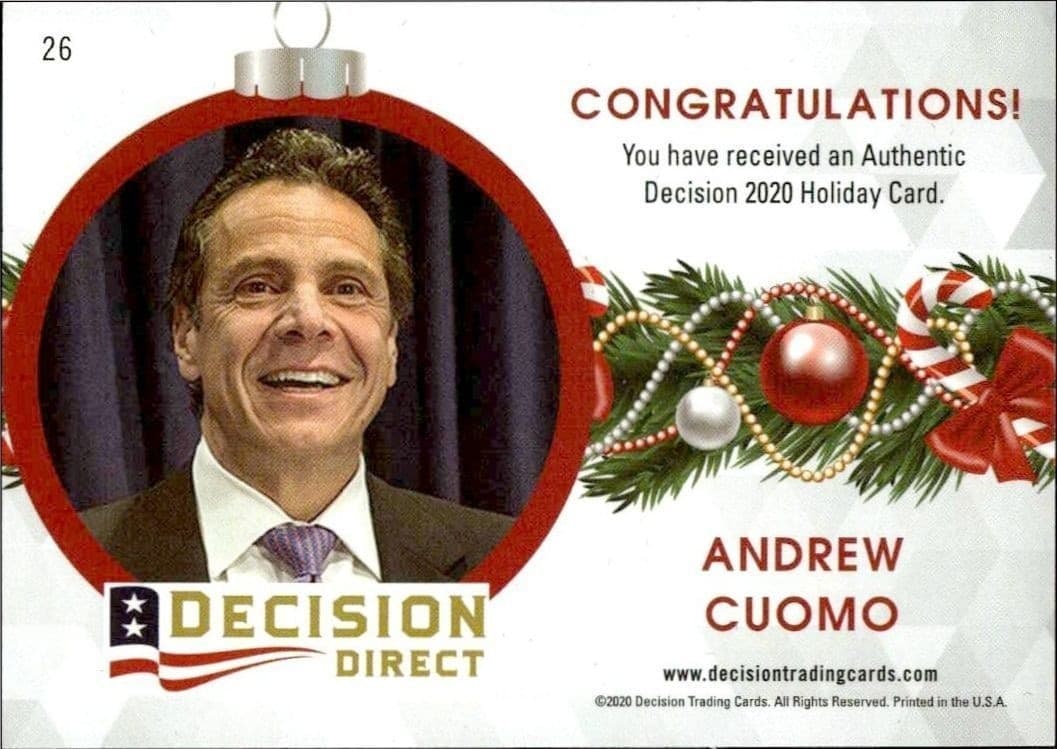 Andrew Cuomo - Back
