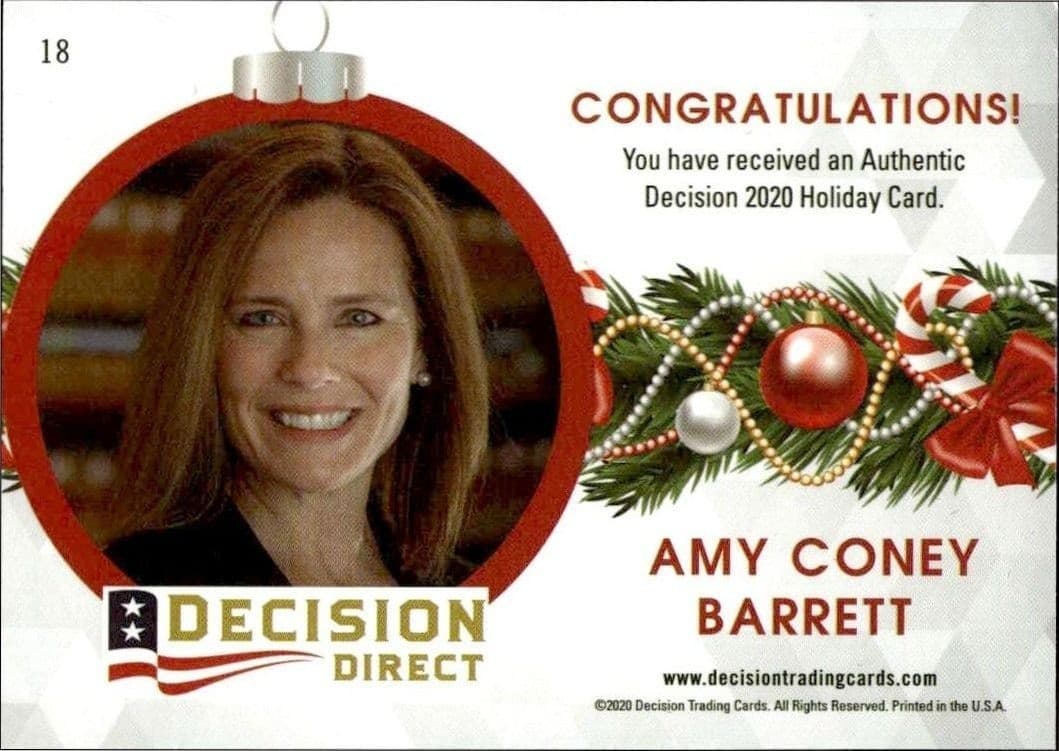 Amy Coney Barrett - Back