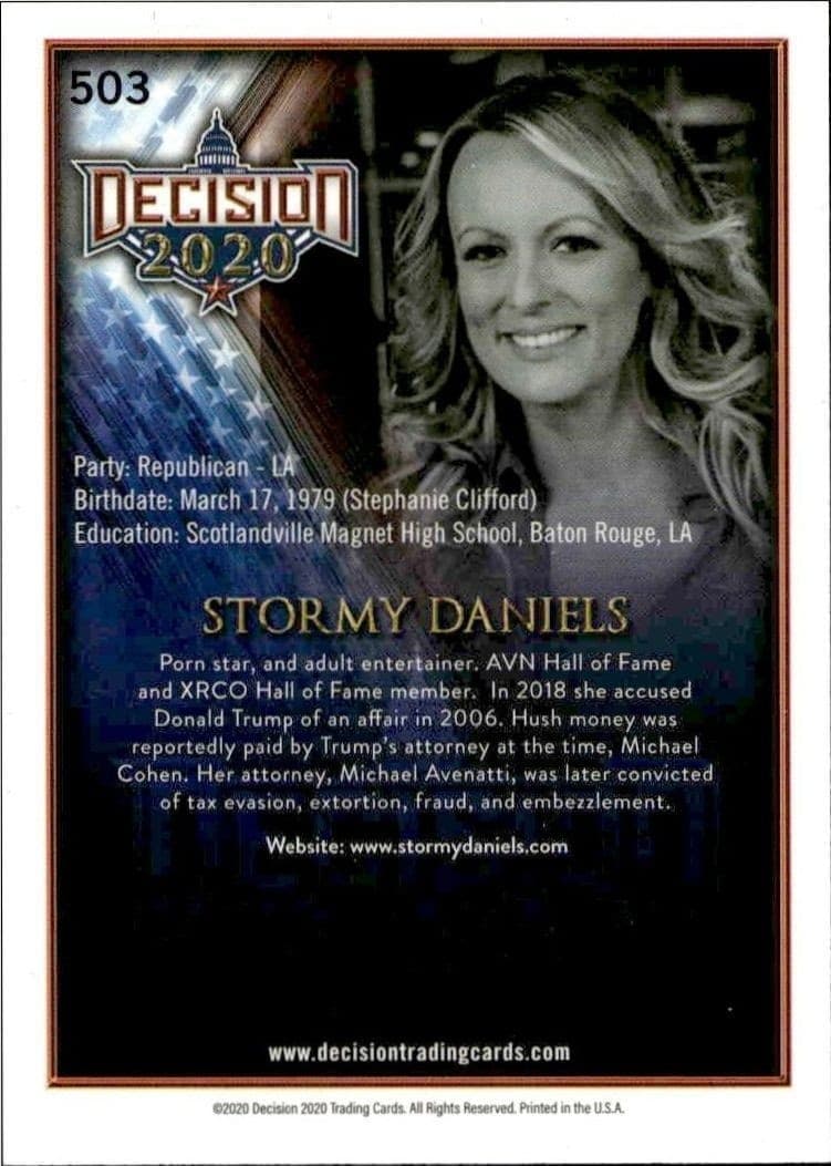 Stormy Daniels - Back