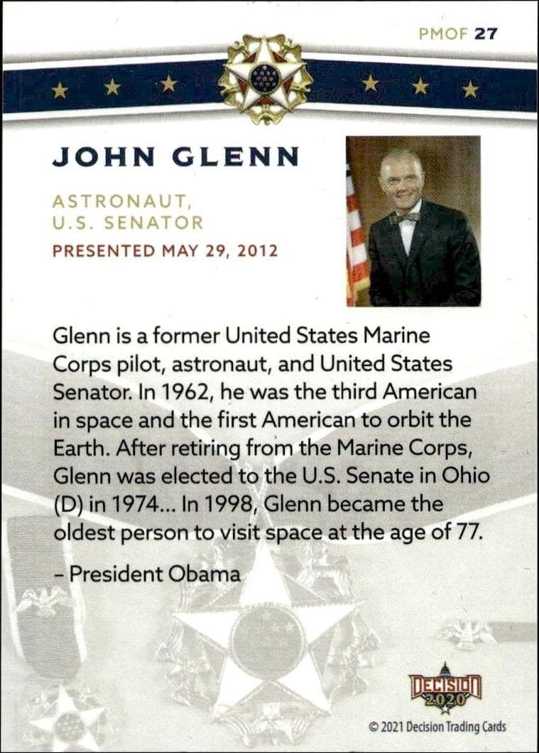 John Glenn - Back