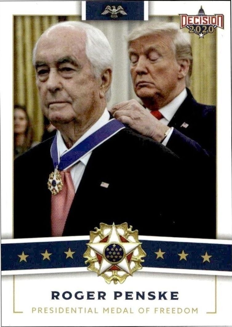 2020 Leaf Roger Penske #PMOF-13 trading card