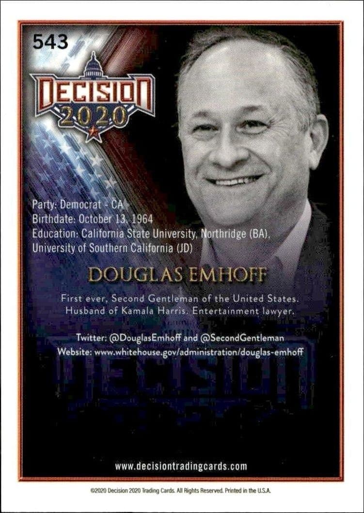 Douglas Emhoff - Back