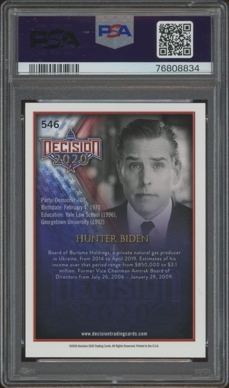 Hunter Biden - Back