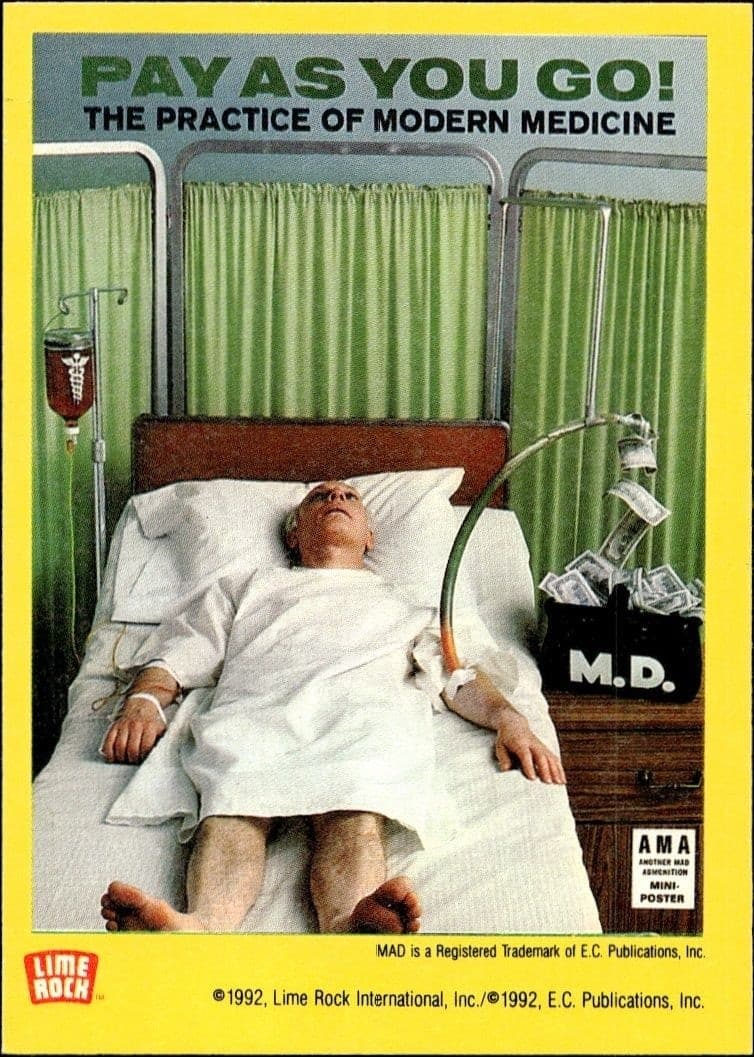 Mad No. 252 (January 1985) - Back
