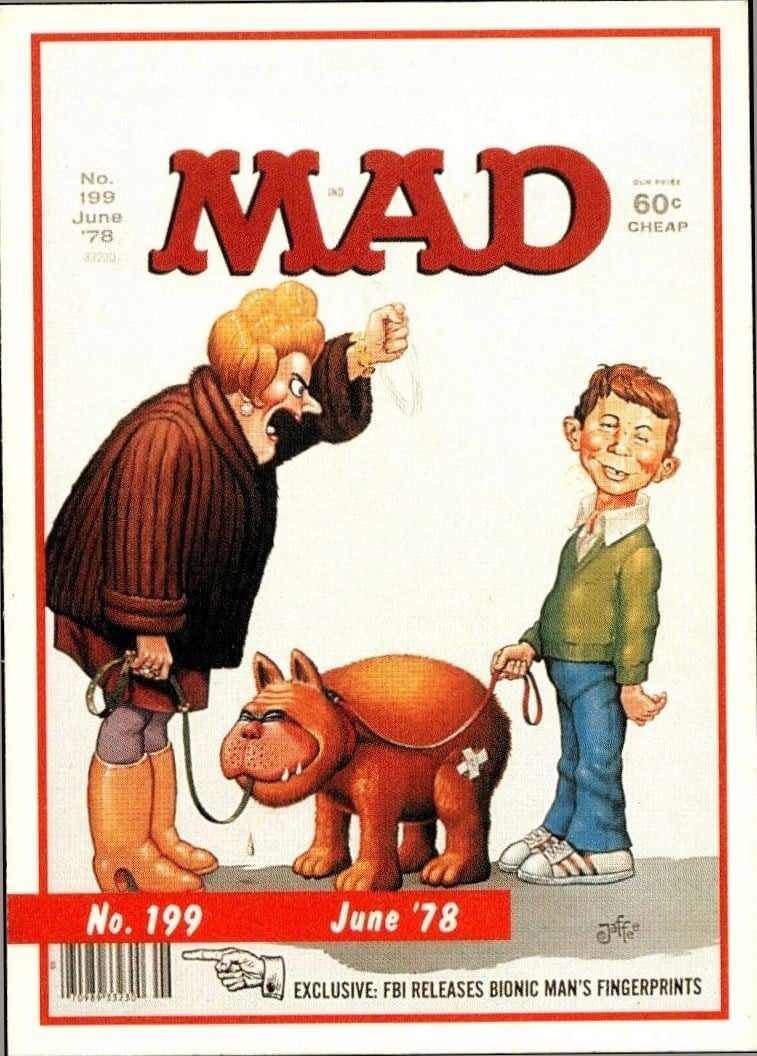 1992 Lime-Rock Mad Magazine Mad No. 199 (June '78) #199 trading card
