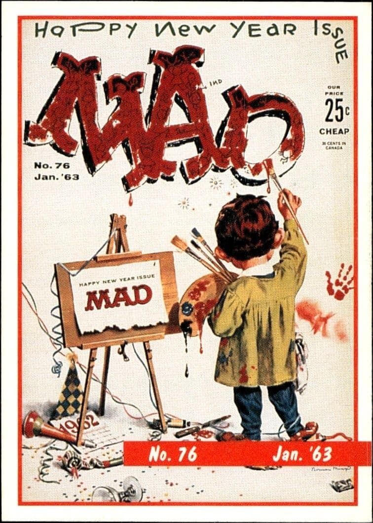 Mad No. 76 (Jan. '63) - Front