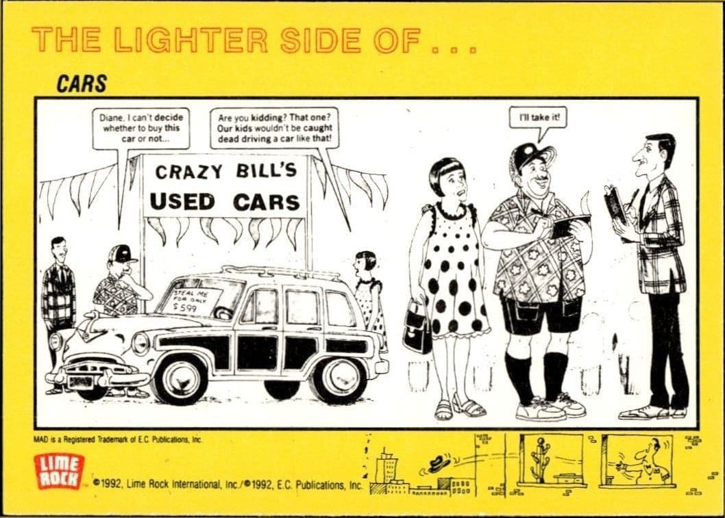 Mad No. 93 (March '65) - Back