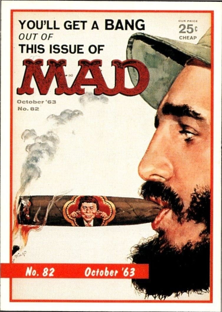 1992 Lime-Rock Mad Magazine Mad No. 82 (October '63) #82 trading card