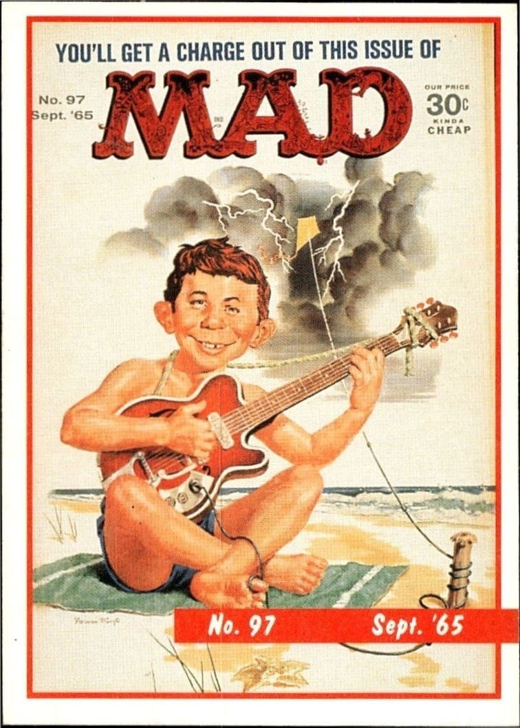1992 Lime-Rock Mad Magazine Mad No. 97 (Sept. '65) #5B trading card