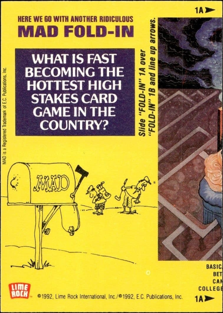 Mad No. 53 (March '60) - Back