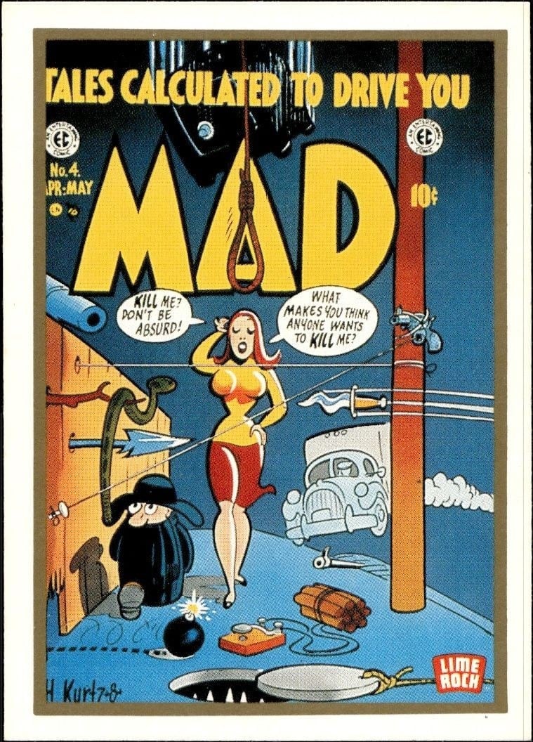 1992 Lime-Rock Mad Magazine Mad No. 4 (Apr.-May 1953) #4 trading card