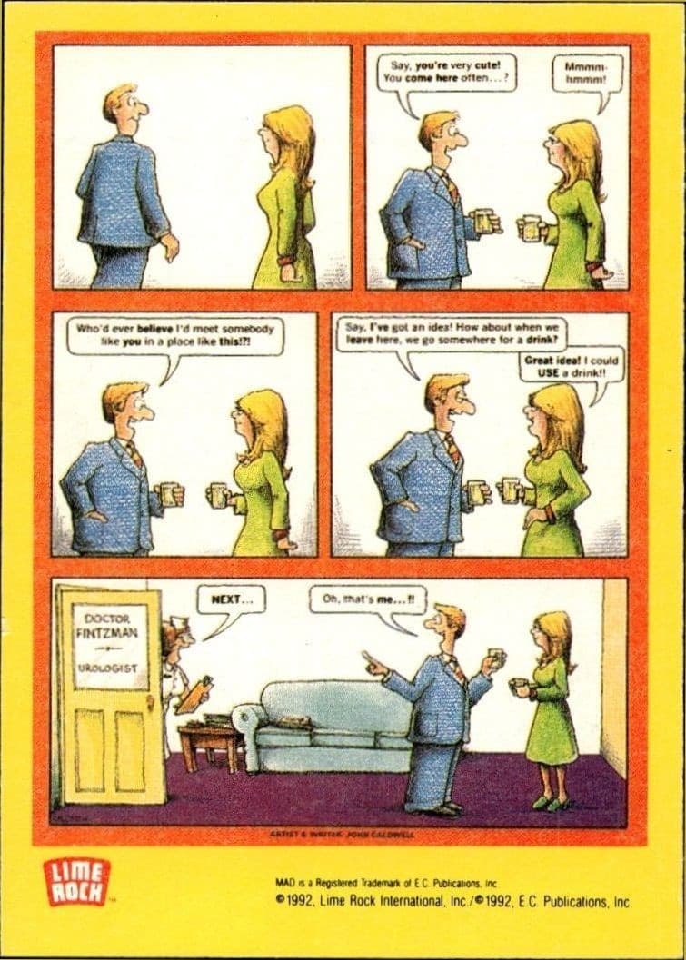 Mad No. 282 (Oct. 1988) - Back