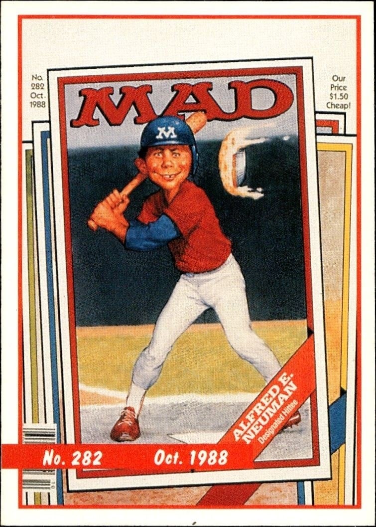 1992 Lime-Rock Mad Magazine Mad No. 282 (Oct. 1988) #282 trading card