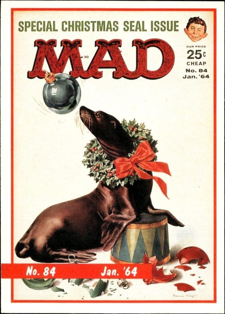 1992 Lime-Rock Mad Magazine Mad No. 84 (Jan. '64) #84 trading card