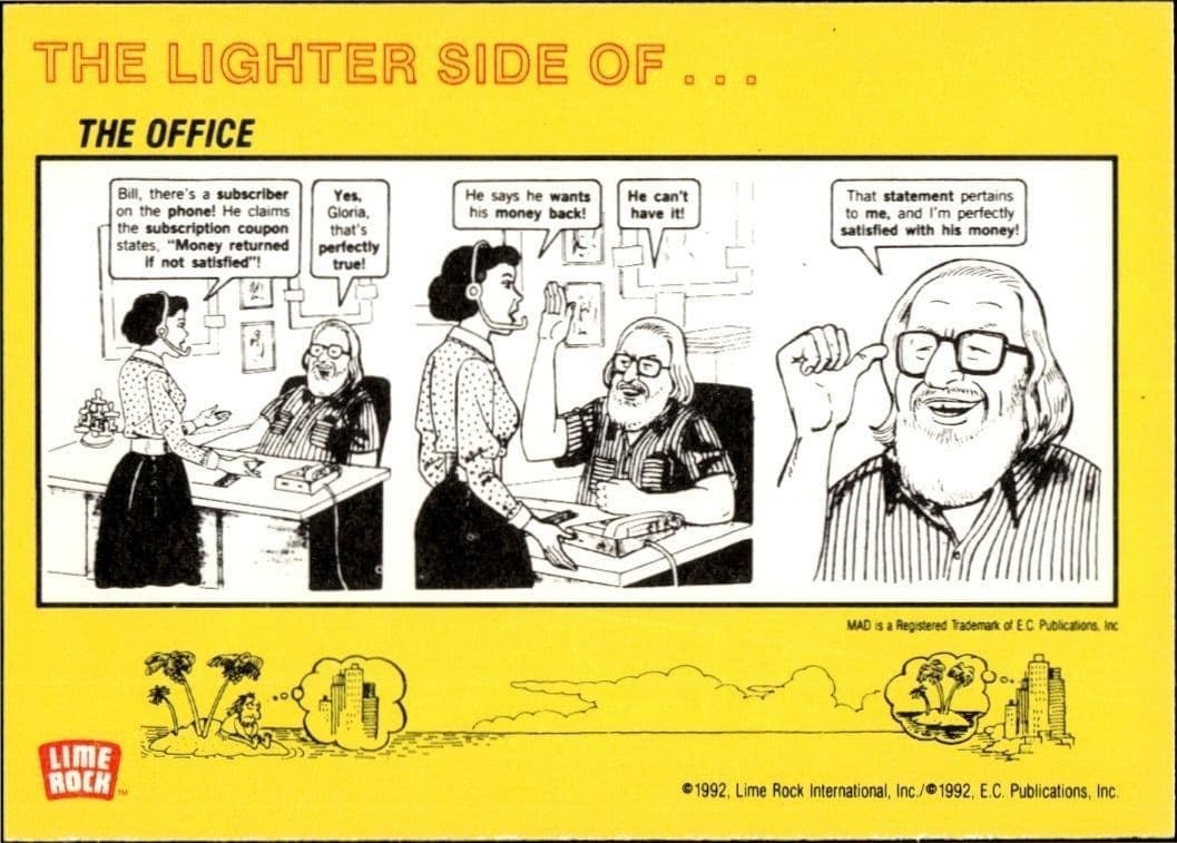 Mad No. 37 (January '58) - Back