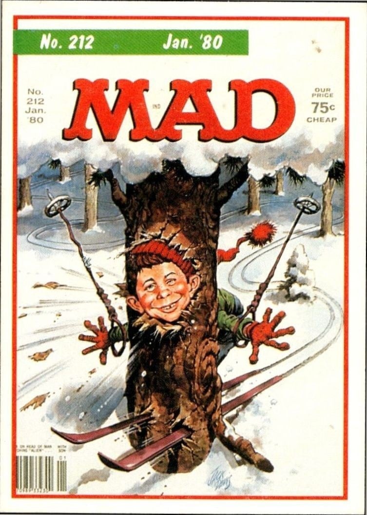 1992 Lime-Rock Mad Magazine Mad No. 212 (Jan. '80) #1 trading card