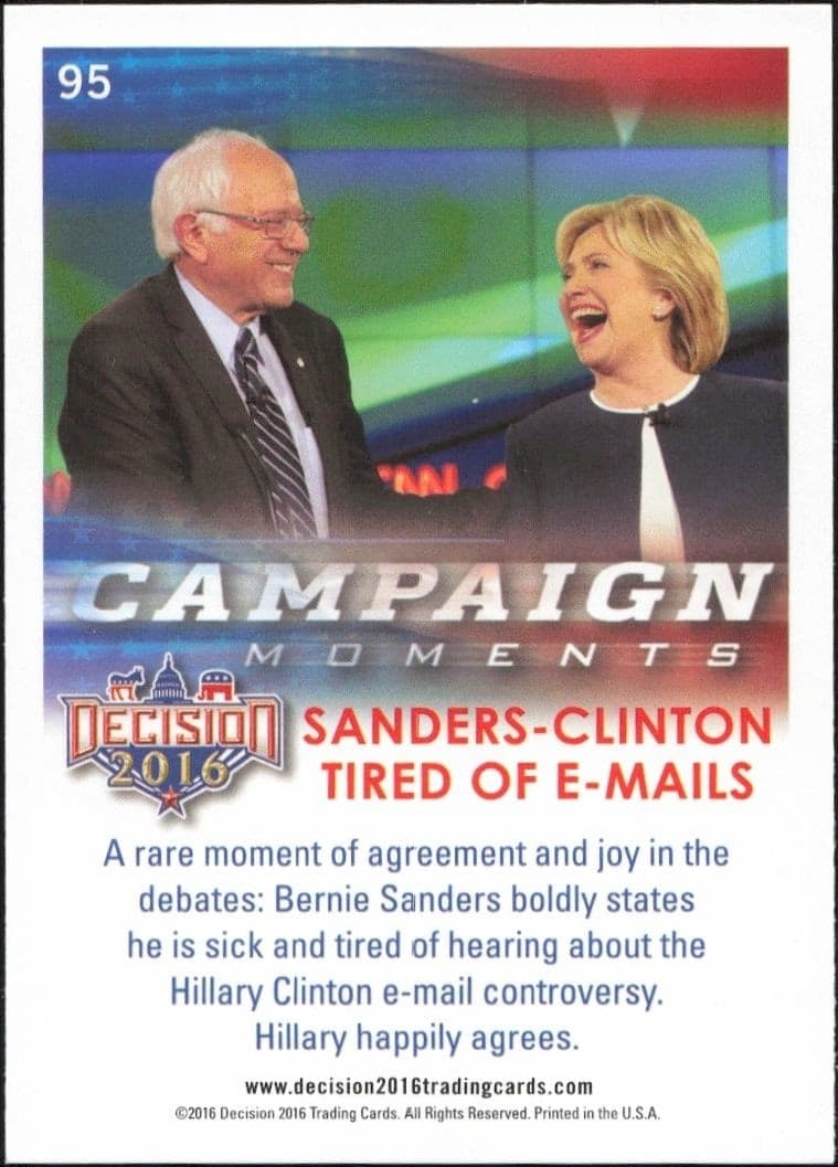 Bernie Sanders - Back