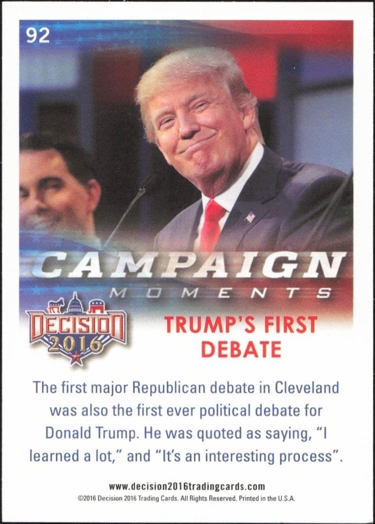 Donald Trump - Back