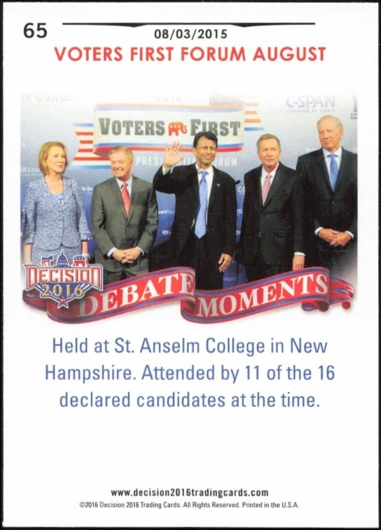 August 3, 2015 Debate - Back