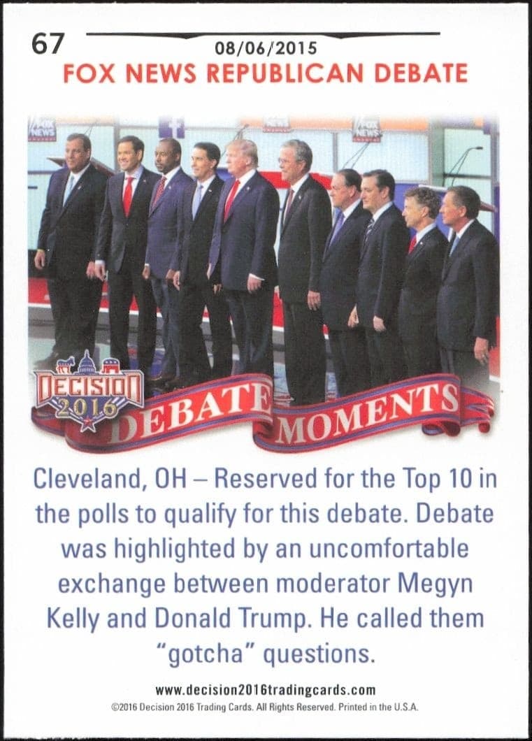 August 6, 2015 Debate - Back
