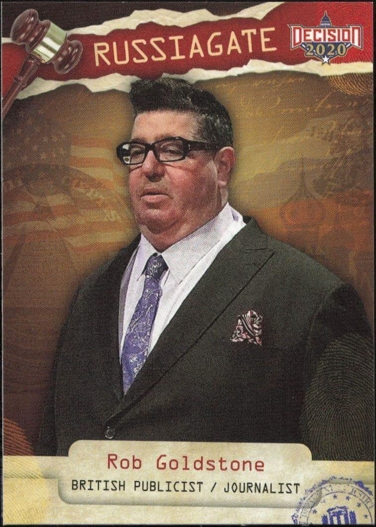 Rob Goldstone - Front