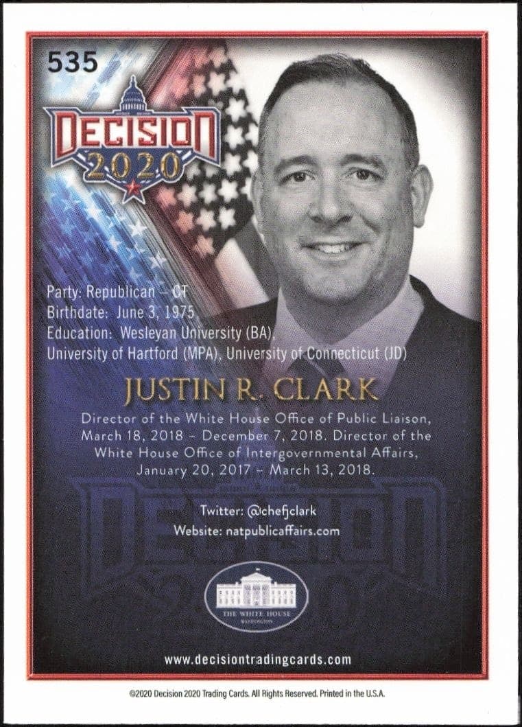 Justin Clark - Back