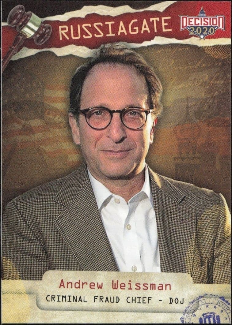 Andrew Weissman - Front
