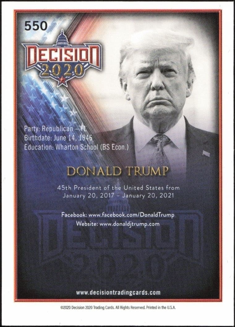 Donald Trump - Back