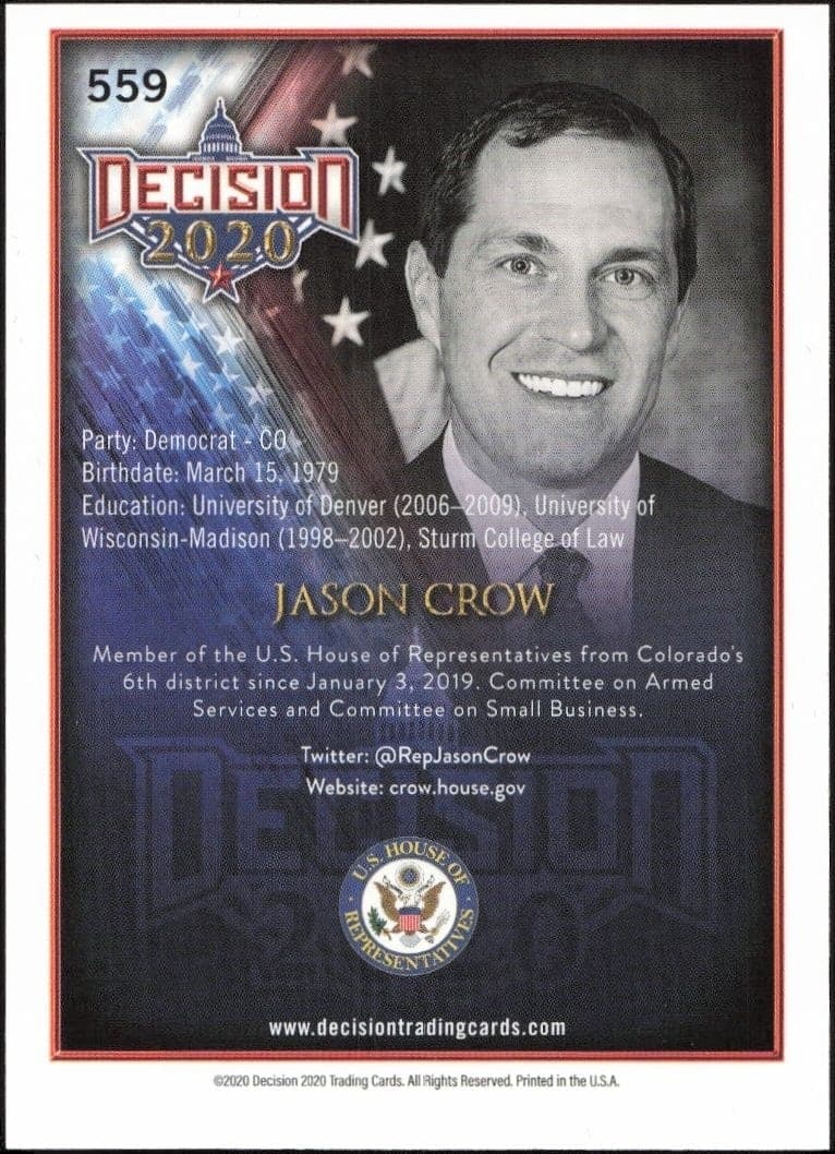 Jason Crow - Back