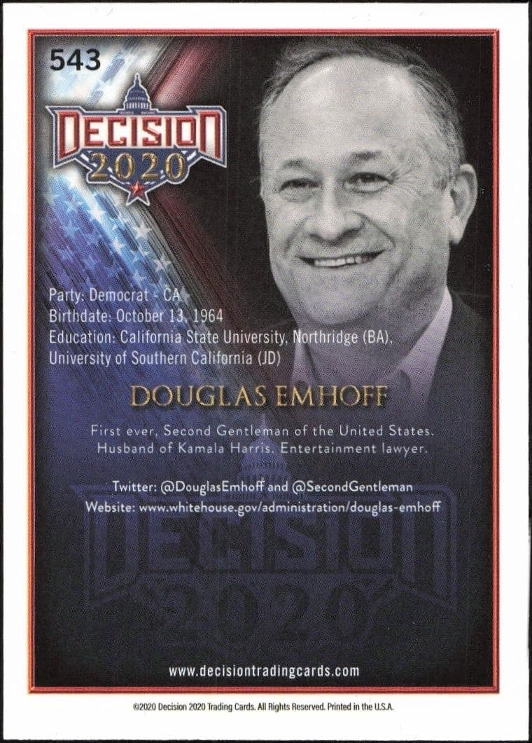 Douglas Emhoff - Back