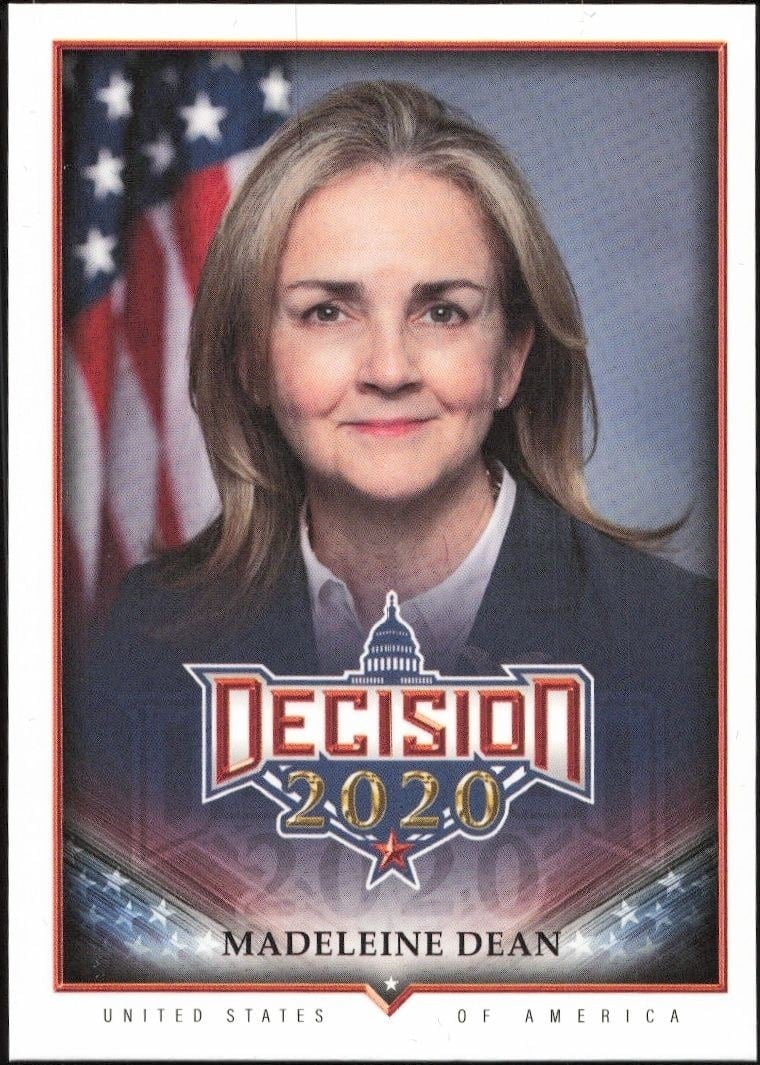Madeleine Dean 2020 Leaf Decision Series 2 #648 Political Trading Card - Front 2020 Leaf Decision Series 2 Madeleine Dean #648 political trading card front