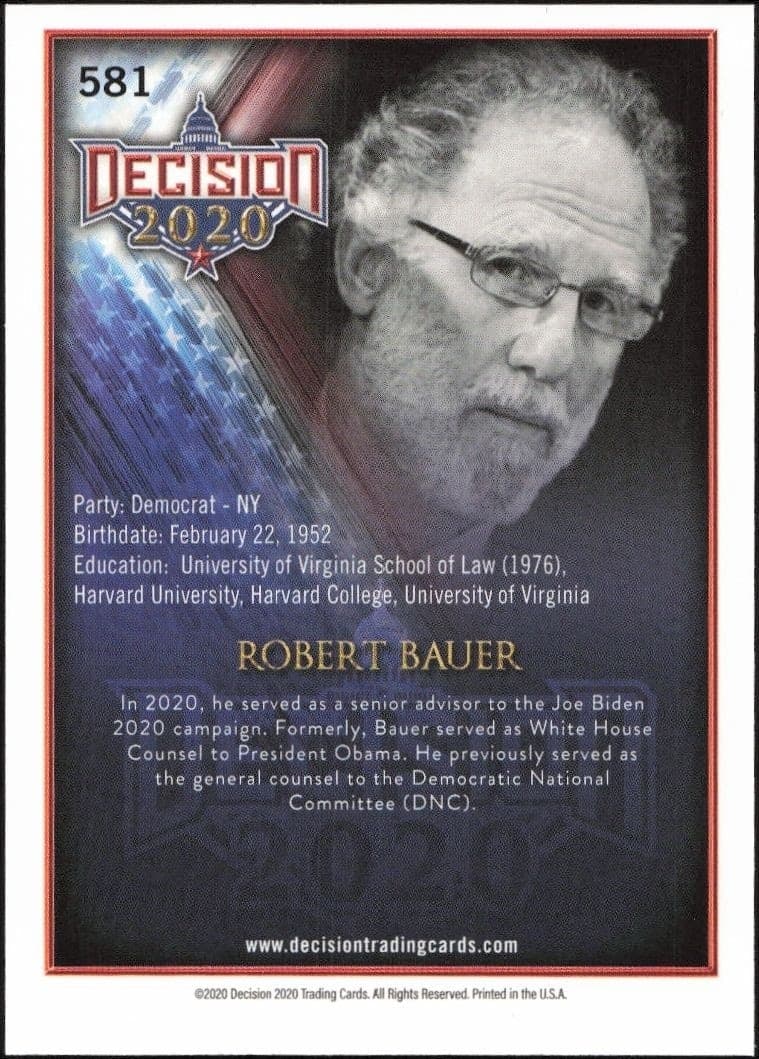 Bob Bauer - Back