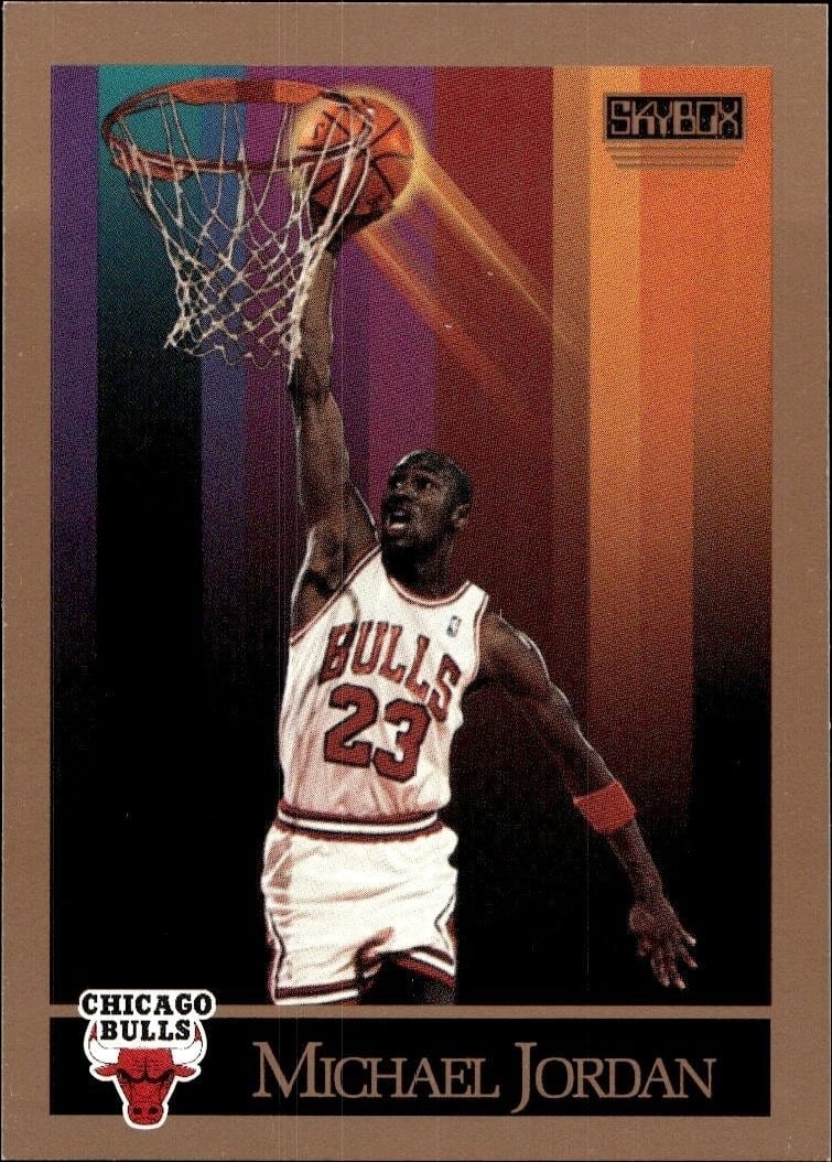 1990-91 Skybox Michael Jordan #41 trading card