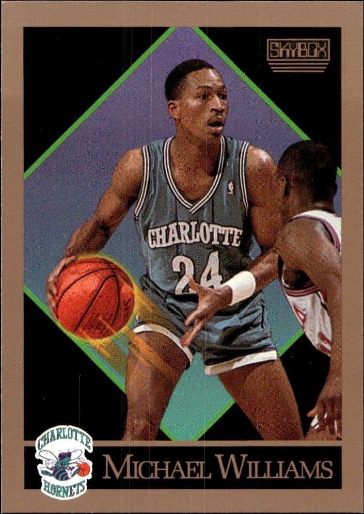 1990-91 Skybox Micheal Williams #36 trading card