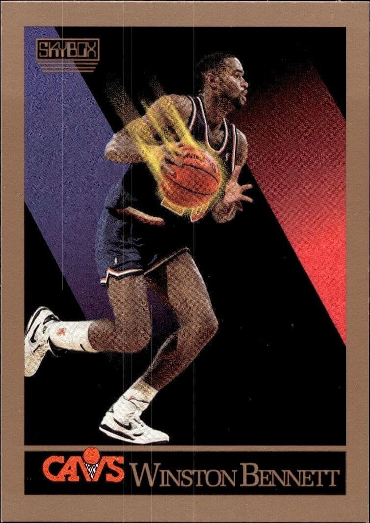 1990-91 Skybox Winston Bennett #48 trading card