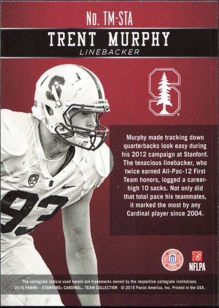Trent Murphy - Back