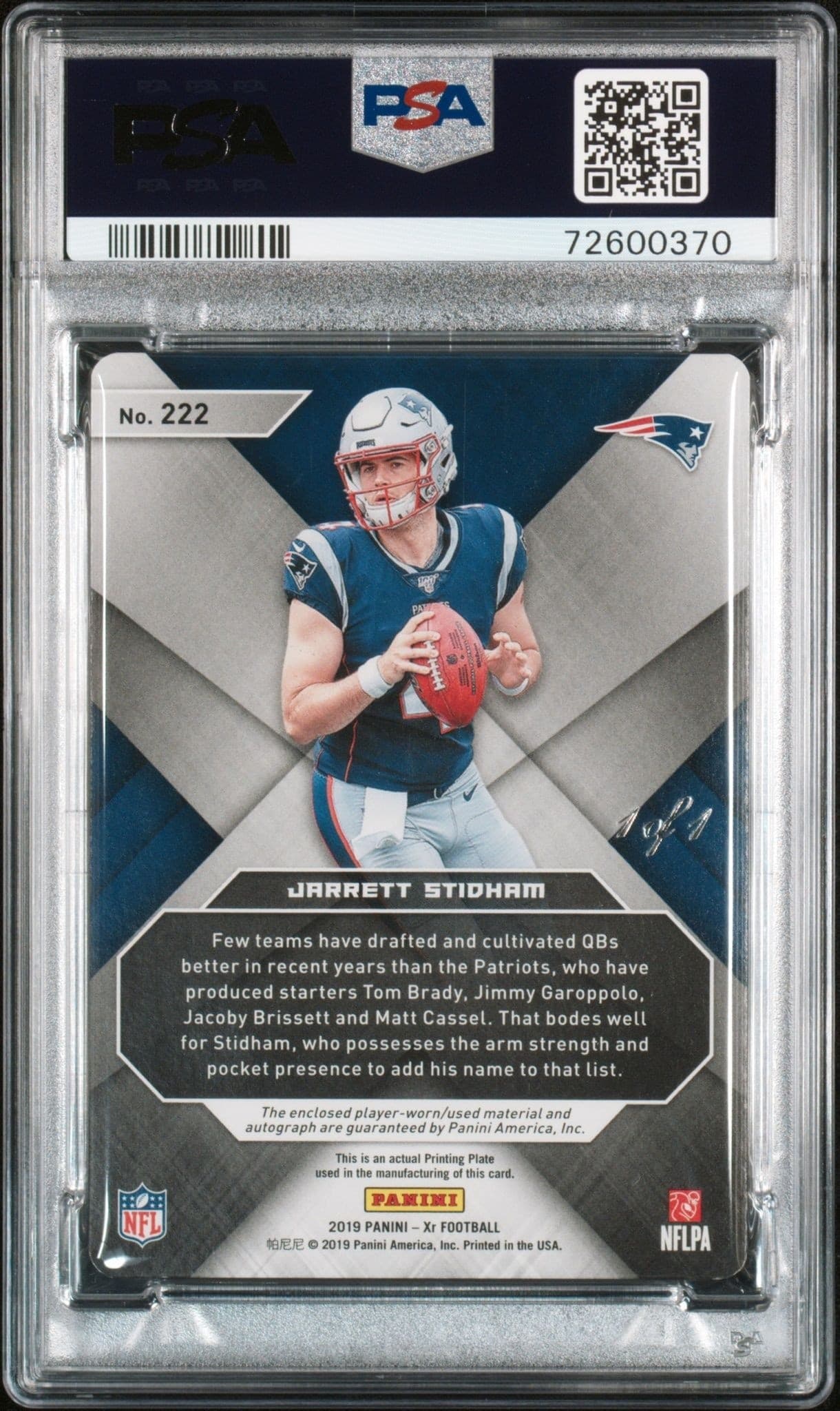Jarrett Stidham - Back