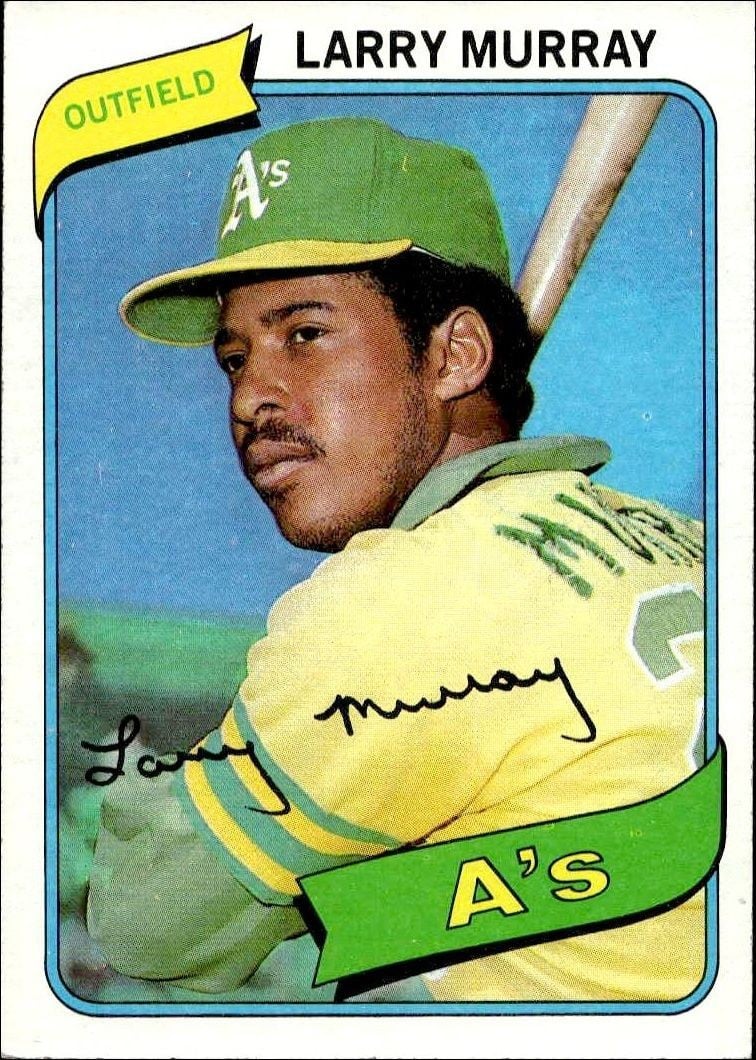 Larry Murray 1980 Topps Larry Murray #284 baseball trading card front