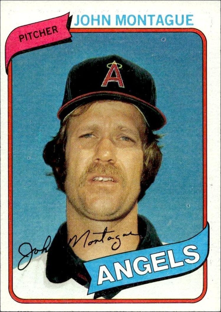 John Montague 1980 Topps John Montague #253 baseball trading card front